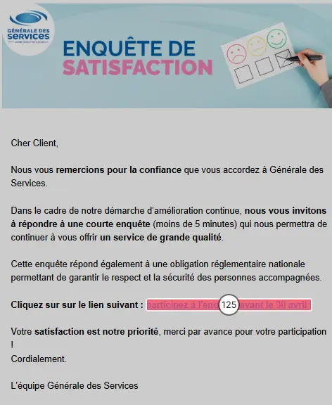 Heatmap email campagne 3
